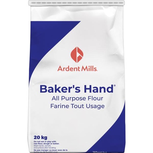  BAKER'S HAND ALL PURPOSE FLOUR 20KG