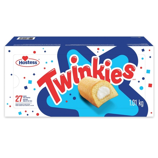 [129222] HOSTESS TWINKIES GOLDEN CAKE 1.01KG/27PK