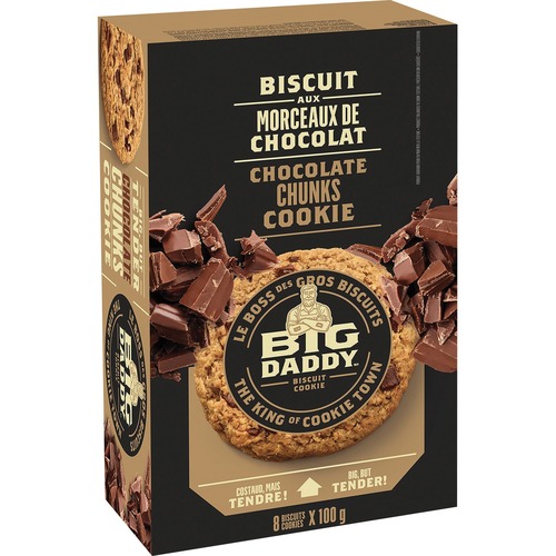 [626233226224] BIG DADDY CHOCO BISCUIT COOKIE 8PK/100G