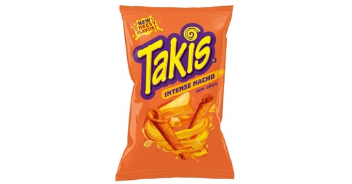 [921945] TAKIS INTENSE NACHO CHEESE FLVR 80G