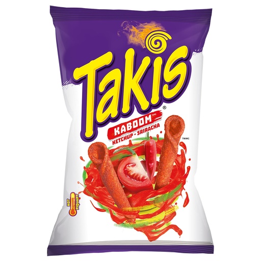 [757528050825] TAKIS KABOOM KETCHUP/SRIRACHA 260G