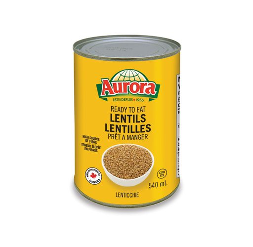 [061659000254] AURORA LENTILS 540ML 