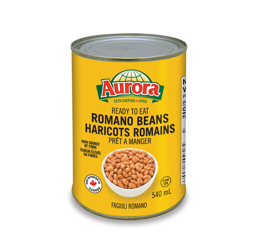 [061659000247] AURORA ROMANO BEANS 540ML
