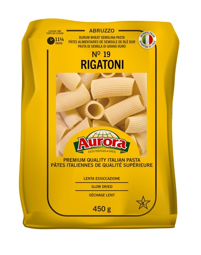 [061659020771] AURORA CONCH RIGATE PASTA 450G