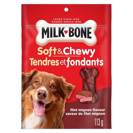 [PET00532] MILK BONE FILET MIGNON FLVR 113G