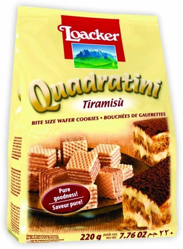 [34308] LOACKER QUAD TIRAMISU 220G