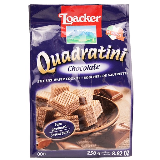 [076580004967] LOACKER QUAD CHOCOLATE 250G