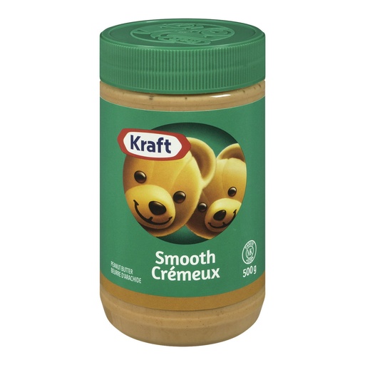 [068100084214] KRAFT PEANUT BUTTER SMOOTH 500G