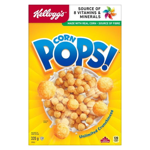 [064100779716] KELLOGG'S CORN POPS 320G