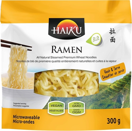 [055789720731] HAIKU RAMEN NOODLES 300G