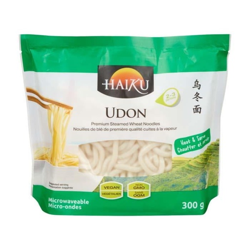 [055789720724] HAIKU UDON NOODLES 300G