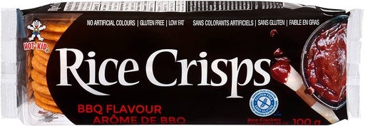 [13022] HOT KID RICE CRISPS BBQ 100G