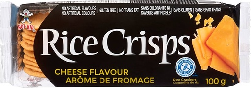 HOT KID RICE CRISPS CHEESE 100G