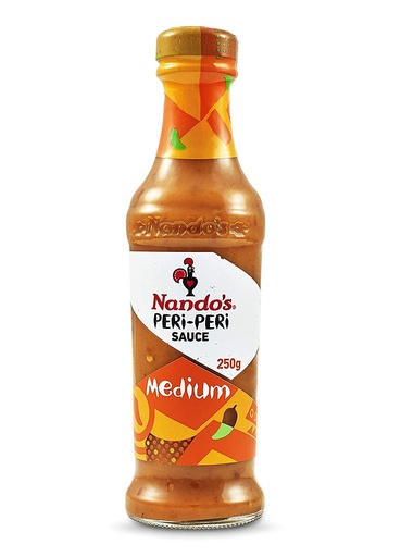 [655273000648] NANDO'S PERI-PERI MEDIUM SAUCE 250ML