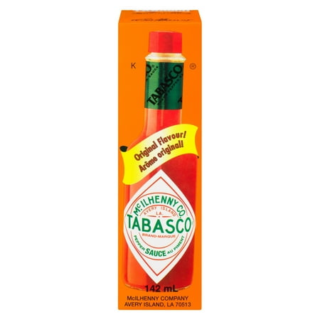 [011210000155] TABASCO ORIGINAL PEPPER SAUCE 142ML