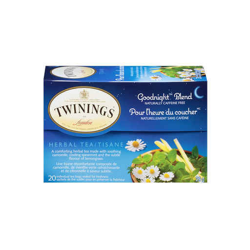 [070177194031] TWININGS GOODNIGHT HERB TEA 40G/20CT