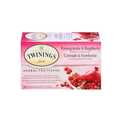[12052] TWININGS POME & RASPBERRY TEA 40G/20CT