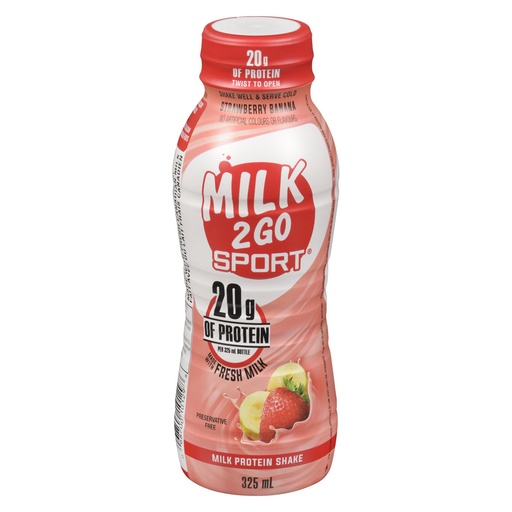 2GS SPORT STRAWBERRY BANANA 325ML  