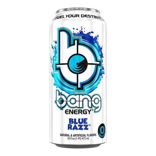 [610764251282] BANG ENERGY BLUE RAZZ 473ML