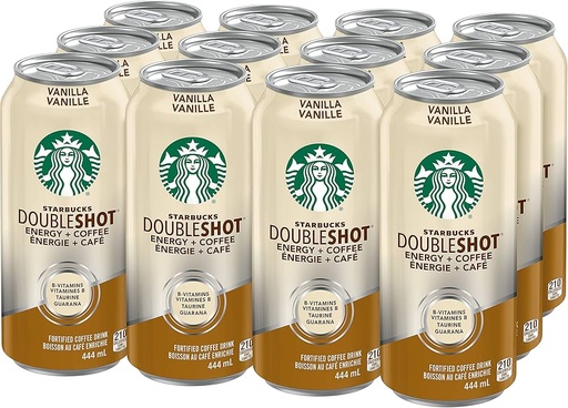 [069000040317] STARBUCKS DBL SHOT VANILLA CANS 444ML/ 12CT 