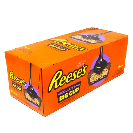 REESE'S CHOCO LAVA BIG CUP 39G/16CT
