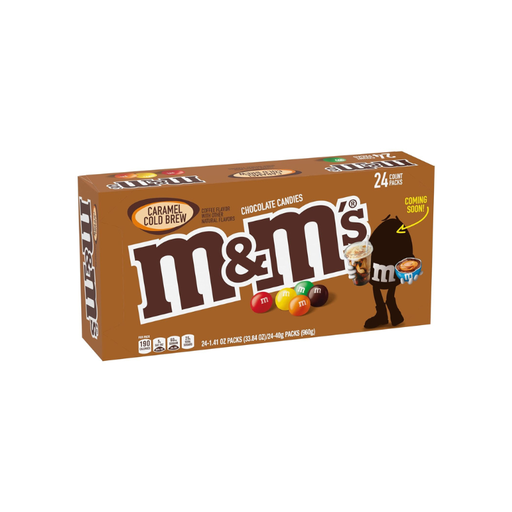 [1091G] M&M CARAMEL COLD BREW 40G/24PK