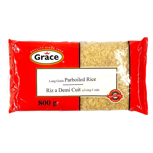 [406600] GRACE LONG GRAIN PARBOILED RICE 800G