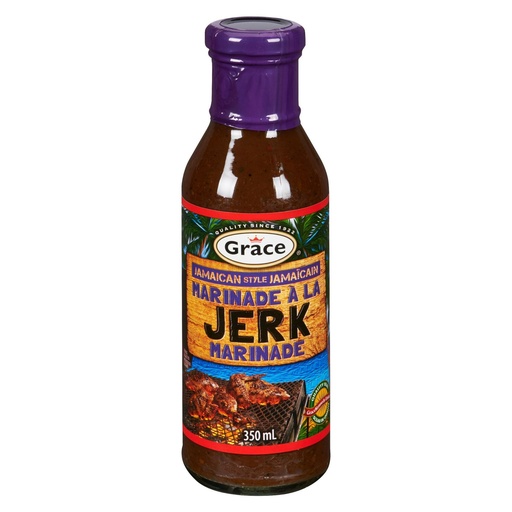 [055270839720] GRACE JERK MARINADE SAUCE 350ML