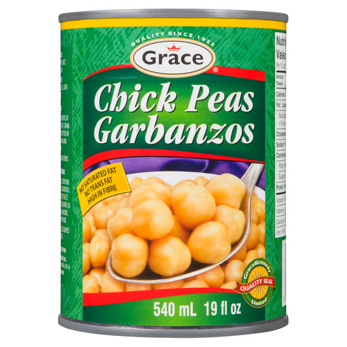 [055270846377] GRACE CHICK PEAS CAN 540ML