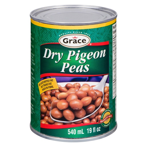 [406728A] GRACE DRY PIGEON PEAS 540ML
