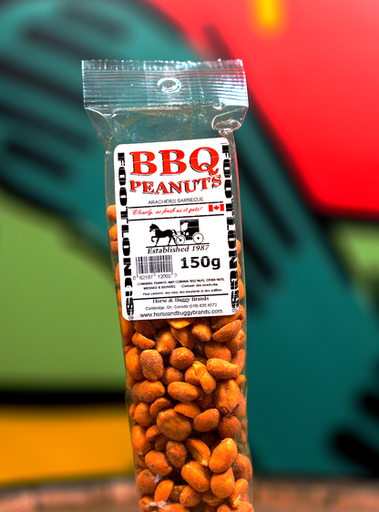 H&B BBQ PEANUTS FOOTLONG 150G