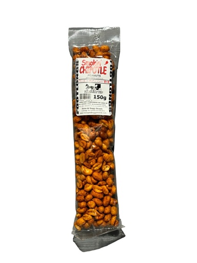 H&B SMOKIN CHIPOTLE PEANUTS FOOTLONG 150G