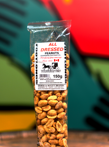 H&B ALL DRESSED PEANUTS FOOTLONG 150G