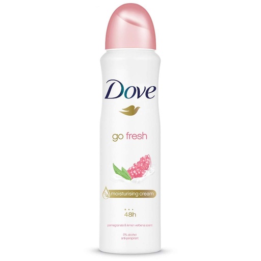 [H78622] DOVE GO FRESH POMEGRANATE SPRAY 150ML 
