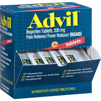 ADVIL PAIN RELIEVER 200G/ 100CT 