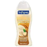[H47339] SOFTSOAP BODY WASH SHEA & ALMOND OIL 591ML 