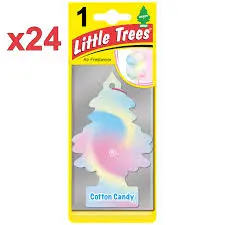 [T1028] LITTLE TREES COTTON CANDY 24PK  