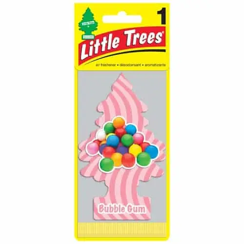 [T10348] LITTLE TREES BUBBLE GUM 24PK   