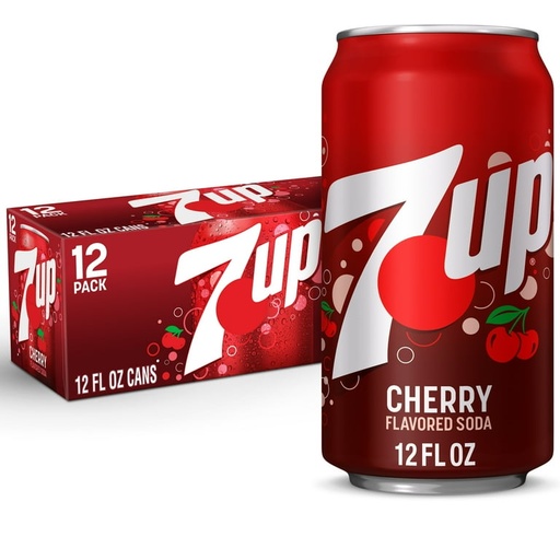 7UP CHERRY CANS 355ML/ 12CT (US)