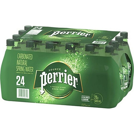 [074780911382] PERRIER WATER ORIGINAL 500ML /24CT 