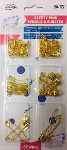 [SA-127] SAFETY PINS ASSORTED  