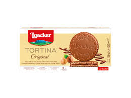 [076580154792] LOACKER TORTINA ORIGINAL CHOCOLATE 126G  