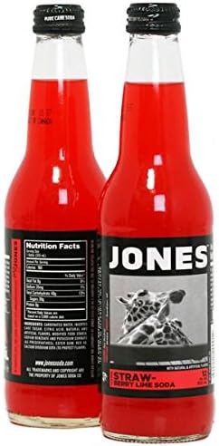 [620221216013] JONES STRAWBERRY LIME BTL 355ML 12CT   