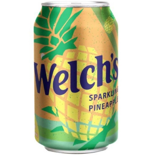 [859964007255] WELCH'S SPARKLING PINEAPPLE CANS 355ML (US)