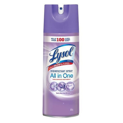 [059631340825] LYSOLDISINFECTANT EARLY MORNING BREEZE 350G
