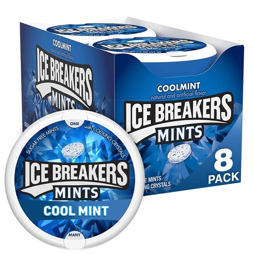 [0606] ICE BREAKERS COOLMINTS 42G/ 8CT 
