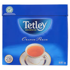 [057174062167] TETLEY TEA 681G/ 216 BAGS 