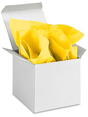 [836739170536] TISSUE PAPER YELLOW / 20PK