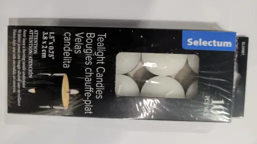 [SL24967] TEALIGHT CANDLES /10CT