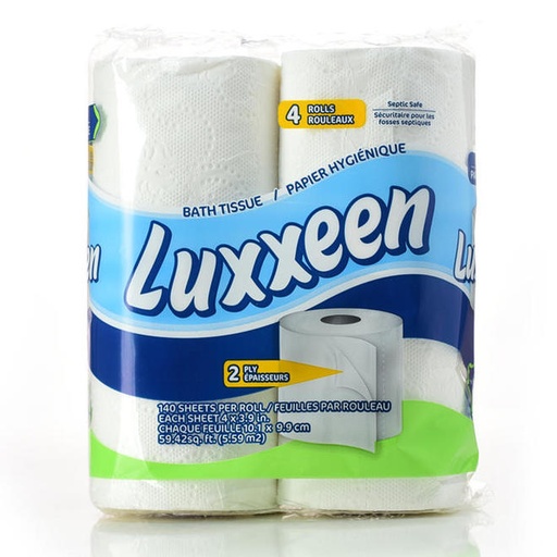 [627843540373] LUXXEEN BATHROOM TISSUE 2PLY/8ROLLS